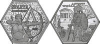 Grèce Tetradrachm Sparta, Silver plated copper-nickel -