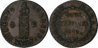 Haïti 2 Centimes Cuivre, KM:A22 -