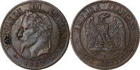 France 2 Centimes Napoléon III, Bordeaux, Bronze, Gadoury:104 -