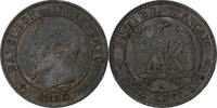 France 2 Centimes Napoléon III, Bordeaux, Bronze, Gadoury:103 -