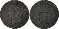 France Sol Louis XVI, Strasbourg, Cuivre, Gadoury:350 -