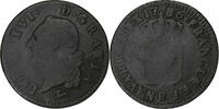France Sol Louis XVI, Orléans, Cuivre, Gadoury:350 -