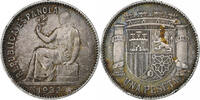 Espagne Peseta Madrid, Argent, KM:750 -
