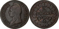 France Decime Dupré, Paris, Cuivre, Gadoury:187 -