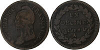 France Decime Dupré, Paris, Cuivre, Gadoury:187a -