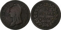 France Decime Dupré, Paris, Cuivre, Gadoury:187a -
