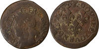 France Double tournois de Warin Louis XIII, Bordeaux, Cuivre -