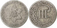 États-Unis Silver 3 Cents Philadelphie, Argent -
