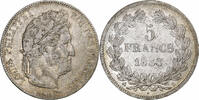 France 5 Francs Louis-Philippe, Rouen, Argent, Gadoury:678 -