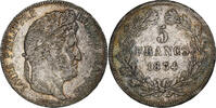 France 5 Francs Louis-Philippe, Rouen, Argent, Gadoury:678 -