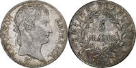 France 5 Francs Napoléon I, Paris, Argent, Gadoury:584 -