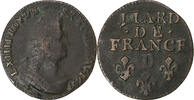 France Liard Louis XIV, Lyon, Cuivre, Gadoury:81 -