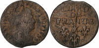 France Liard Louis XIV, Aix, Cuivre, Gadoury:81 -