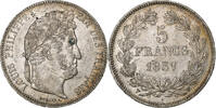 France 5 Francs Louis-Philippe, Lille, Argent, Gadoury:678 -