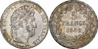 France 5 Francs Louis-Philippe, Paris, Argent, Gadoury:678 -