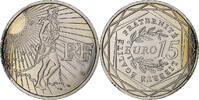 France 15 Euro Semeuse, Pessac, Argent, KM:1535 -