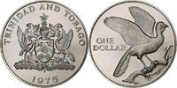 Trinité-et-Tobago Dollar Franklin Mint, BE, Cupro-nickel, KM:23 -