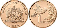 Trinité-et-Tobago Cent Franklin Mint, BE, Cupro-nickel, KM:25 -