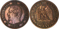 France Centime Monnaie, Napoleon III, Paris, Bronze, Gadoury:86 -