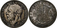 Grande-Bretagne Half crown George V, British Royal Mint, Argent -