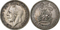 Grande-Bretagne Shilling George V, British Royal Mint, Argent -