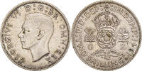 Grande-Bretagne Two Shillings Monnaie, George VI, British Royal Mint -