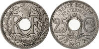 France 25 Centimes Lindauer, Paris, Nickel, Gadoury:379 -