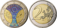 Portugal 2 Euro Carnation Revolution, Iridescent, Lisbonne -