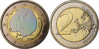 Finlande 2 Euro Tove Jansson, Iridescent, Vantaa, Bimétallique -