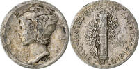 États-Unis Mercury Dime Denver, Argent -