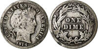 États-Unis Dime Barber, Philadelphie, Argent -