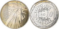 France 10 Euro Coq, Pessac, Billon -