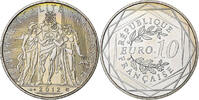 France 10 Euro Hercule, Pessac, Argent -