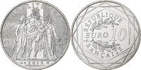France 10 Euro Hercule, Pessac, Argent -