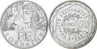France 10 Euro Lorraine, Pessac, Argent -