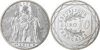 France 10 Euro Hercule, Pessac, Argent -