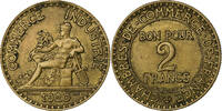 France 2 Francs Chambre de commerce, Paris, Cupro-Aluminium -