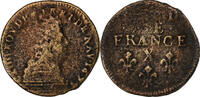 France Liard Louis XIV, Amiens, Cuivre, C2G:174 -