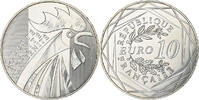 France 10 Euro Coq, Pessac, Argent -