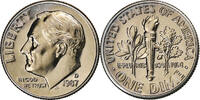 États-Unis Dime Roosevelt, Denver, Cupronickel plaqué cuivre -