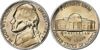 États-Unis 5 Cents Thomas Jefferson, Denver, Cupro-nickel -