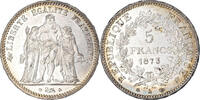 France 5 Francs Monnaie, Hercule, Paris, Argent, Gadoury:745a -