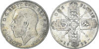 Grande-Bretagne Florin Monnaie, George V, Argent, KM:817a -