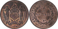 Bornéo du Nord Cent Monnaie, Heaton, Birmingham, Bronze, KM:2 -