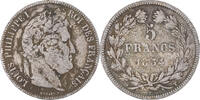 France 5 Francs Monnaie, Louis-Philippe, Nantes, Argent -