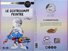 France 10 Euro Le Schtroumpf Peintre (15/20), Colorisé, MDP, Argent -