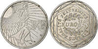 France 15 Euro Semeuse, MDP, Argent -