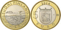 Finlande 5 Euro Le Plongeon huard, Vantaa, Bimétallique -