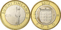 Finlande 5 Euro L'hermine d'Ostrobotnie, Vantaa, Bimétallique -