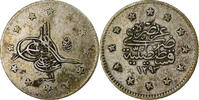 Empire ottoman 2 Kurush Abdul Hamid II, Constantinople, Argent -